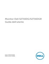 Dell S2716DG Guida utente