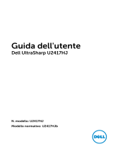 Dell U2417HJ Guida utente