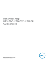 Dell U2518D/U2518DX/U2518DR Guida utente