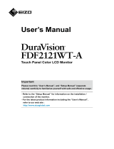 Eizo FDF2121WT-A Manuale utente