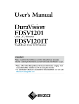 Eizo FDSV1201T Manuale utente