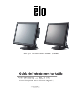 Elo 1515L 15" Touchscreen Monitor Guida utente