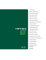 Hannspree HP 195 DCB Manuale utente