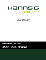 Hannspree HT 161 HNB Touch Monitor Manuale utente