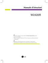 LG W2420R-BN Manuale utente