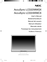 NEC AccuSync LCD22WMGX Manuale del proprietario
