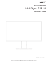 NEC MultiSync E271N Manuale del proprietario