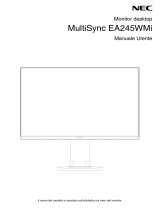 NEC MultiSync EA245WMi Manuale del proprietario