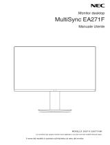 NEC MultiSync EA271F Manuale del proprietario