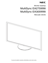 NEC MultiSync EA305WMi Manuale del proprietario