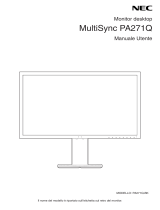 NEC MultiSync PA271Q Manuale del proprietario