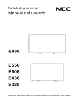 NEC MultiSync® E436 Manuale del proprietario
