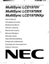 NEC MultiSync® LCD1970NX Manuale del proprietario