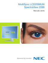 NEC SpectraView® 2090 Manuale del proprietario