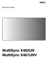 NEC MultiSync® X461UNV Manuale del proprietario