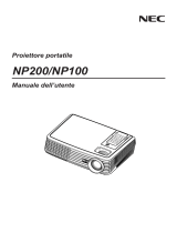 NEC NP100A Manuale del proprietario