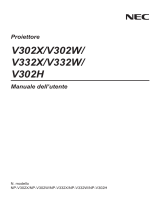 NEC V302H Manuale del proprietario