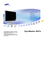 Samsung 204TS Manuale utente