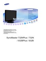Samsung 732NPLUS Manuale utente
