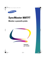 Samsung 800TFT Manuale utente
