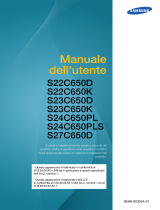 Samsung S23C650D Manuale utente