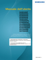 Samsung S24E650XW Manuale utente