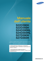 Samsung S24D390HL Manuale utente