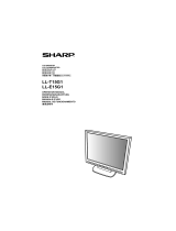 Sharp Computer Monitor LL-T15G1 Manuale utente