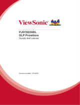 ViewSonic PJD7822HDL Guida utente