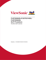 ViewSonic PJD7831HDL Guida utente