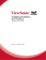 ViewSonic PJD8653ws Manuale utente