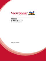 ViewSonic TD2220 Manuale utente