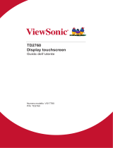 ViewSonic TD2760-S Guida utente