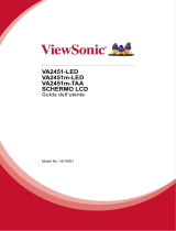 ViewSonic VA2451m-LED Guida utente