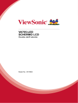 ViewSonic VA705-LED Guida utente