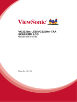 ViewSonic VG2239m-LED-S Guida utente