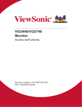 ViewSonic VG2748 Guida utente