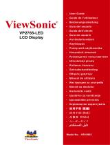 ViewSonic VP2765-LED Guida utente