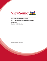 ViewSonic VX2263SMHL-W-S Guida utente