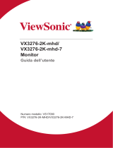 ViewSonic VX3276-2K-mhd Guida utente