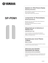 Yamaha SP-PDM1 Manuale del proprietario