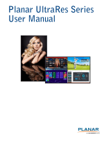 Planar UR7551-Touch Manuale utente