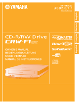 Yamaha CRW-F1UX Manuale utente