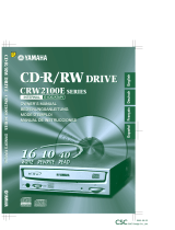 Yamaha CRW2100E Manuale utente