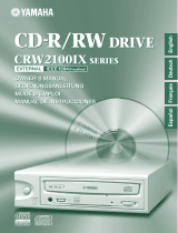 Yamaha CRW2100ix Manuale utente