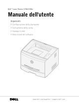 Dell 1700/n Mono Laser Printer Manuale del proprietario
