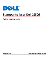 Dell 2230d/dn Mono Laser Printer Guida utente