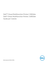 Dell H815dw Cloud MFP Printer Guida utente