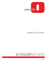 Olivetti d-Color MF2400 Manuale del proprietario