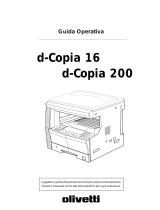 Olivetti d-Copia 200 Manuale del proprietario